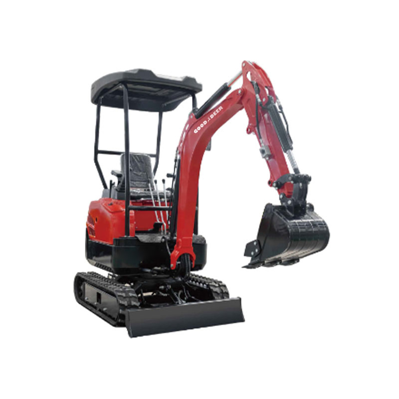 Miniexcavadora convertible agrícola